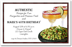 Margarita Party Invitations from TheInvitationShop.com