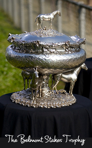 The Belmont Stakes Trophy, Traditions and More from TheInvitationShop.com
