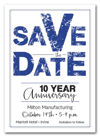 Business Save the Date Cards - Use for any event you want guests to mark their calendars to attend! LOTS OF COLORS AVAILABLE!