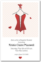 Lingerie Bridal Shower Invitations from TheInvitationShop.com