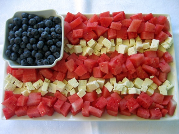 4th of July Snack Plate