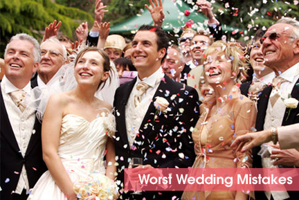 Worst Wedding Mistakes: Inviting Too Many Guests