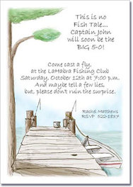 The Dock Party Invitations from TheInvitationShop.com