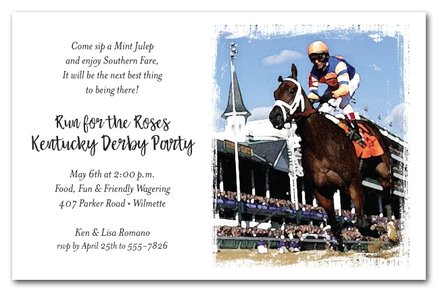 What are the Odds Kentucky Derby Party Invitations from TheInvitationShop.com