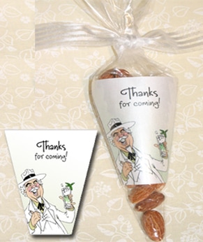 Ketucky Derby: Southern Hospitality Candy Cone Kit from TheInvitationShop.com