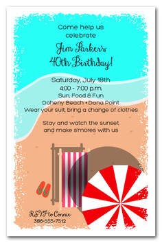 Shop Kids Pool & Beach Party Invitations at TheInvitationShop.com